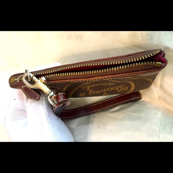 Dooney & Bourke Logo Wristlet - Picture 4 of 11